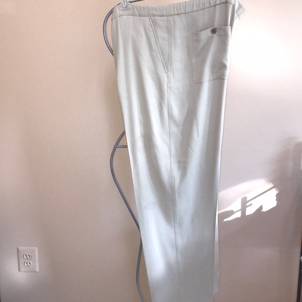 Leisure pants by Caribbean-Beige, string belt